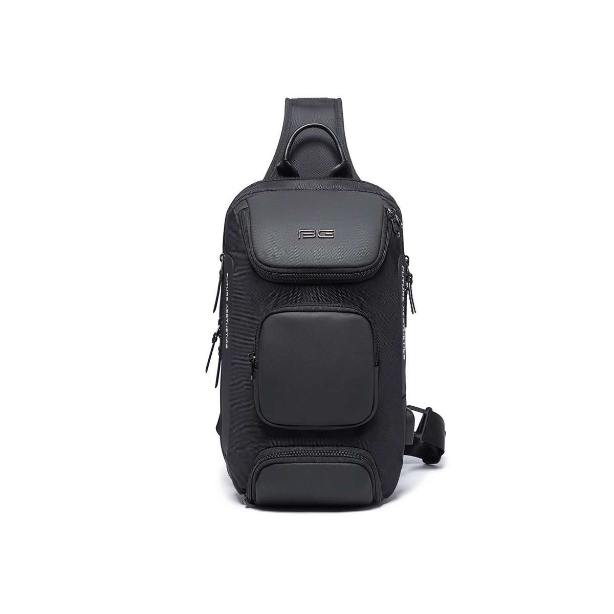 Bange Ανδρική Τσάντα Στήθους crossbody 7086 Μαύρη